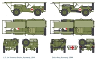 35; US / British Ambulance Jeep   WW II