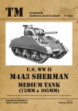 US WW II   M4A3 Sherman Tank  75mm / 105mm