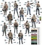 35; Deutsche Soldaten bei der Feldeinweisung 