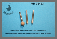 35; British Lewis MG Set Mark IV Male (3 MG Barrels) (TAKOM)