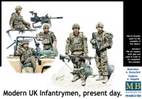 35; WE ARE LUCKY !  Modern British Infantry & Landrover Crew