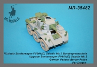 35; upgrade & gun barrel FV 601(D) Saladin German Border Police (DRAGON)