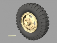 35; Marmon-Herrington road wheels (Dunlop)  (for IBG Kits)