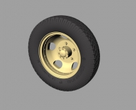 35; Ford 3000 / G917T road wheels (Commercial pattern)