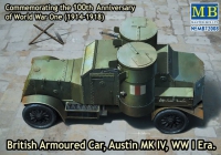 °72; Britischer Panzerwagen Austin Mk.IV    1. WK