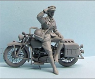 35; US ARMY weibliche Motorradfahrerin Nr.1    2. Weltkrieg