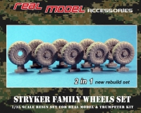 35; STRYKER WHEEL SET  (for Trumpeter and AFV CLUB)