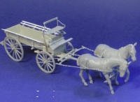 35; British Service Wagon Mk.X  with Horses