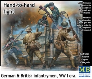 35; German / British Hand to Hand Fight   WW I