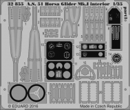 35; Photoetch Parts for British A.S. 51  HORSA Glider Mk. I   (BRONCO)