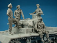 35; German Tank crew , early WW II , Figure Set