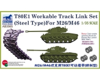 35; Track link Set for M26 / M46  Type T-80E1