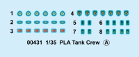 35; PLA (CHINA) Modern Tank Crew   , Figure Set