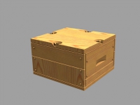 35; US Cal. 50 Ammo Boxes (Wooden Pattern) WW II