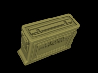 35; US Cal. 30 Ammo Boxes (Metal Pattern) WW II