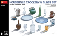 35; Household Crockery and Glass Set