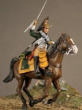 30; Franzsischer Dragoner im Angriff, napoleonische Epoche