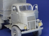 35; British Dodge WK60 Gantry with Tilt (closed)  WW II