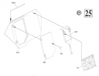 35; Granatwerfer Bodenplatte für DRAGON Sdkfz 250/7