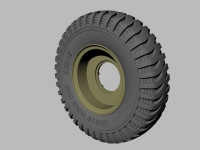 35; Humber Mk I Road wheels (Dunlop pattern)