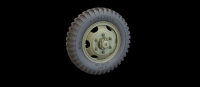 35; Studebaker  Radsatz mit (sowjetischen) Schlammketten