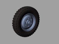 35; Mercedes G4 Road Wheels (Gelande pattern)