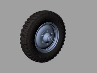 35; Mercedes G4 Road Wheels (Gelande pattern)