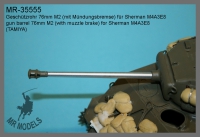 35; Sherman M4A3E8  76mm M2 Gun Barrel      WW II