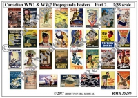 35; Canadian Posters  WW I   and WW II   Part 2