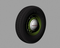 35; GAZ M1 Road wheels (Jaroslavskij Zavod)