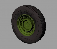 35; GAZ M1 Road wheels (Omskij Zavod)