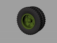 35; M35 & M109 trucks  Road wheels  (Goodyear)