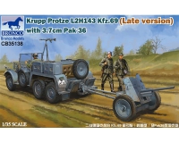 35; Krupp Protze L2H143 Kfz.69 (late)  3,7cm Pak WW II
