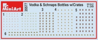 35; Schnaps and Vodka Bottles