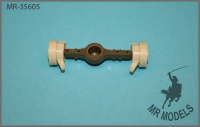 35; M923 front axle with steering simulation (ITALERI)