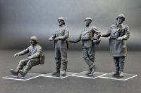 35; Polish Tank Crew WW II , Figure Set