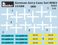 35; German Jerry Cans Set     (New 02.2019)