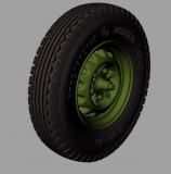 35; BA-20 Road wheels (Jaroslavskij Zavod Pattern 2)