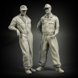 ��35; W-SS Panzersoldaten im Overall  SET