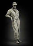 ��35; W-SS Panzersoldaten im Overall  SET