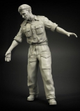 °°35; Britischer Panzer Soldat Tropenkleidung 2.WK