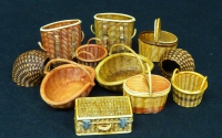 35; Wicker Baskets small