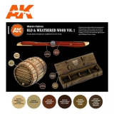 Old and Weathered Wood Set 1  (Price /100ml = 18.63 Euro)
