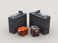 35; M134 Minigun 3,000/ 4,000 round Ammo Box with Battery Set  Auslaufartikel