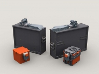 35; M134 Minigun 3,000/ 4,000 round Ammo Box with Battery Set  Auslaufartikel
