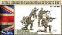35; Modern british Infantry in Combat  Set 1