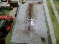 �35; Gehwegplatten hellgrau   (90 St�ck)