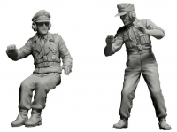 35; German Tank Crew WW II , Figure Set