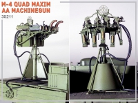 35; Russian MAXIM  Quad MG  WW II