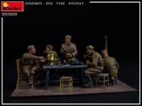 35; Russian Dinner at the front   WW II